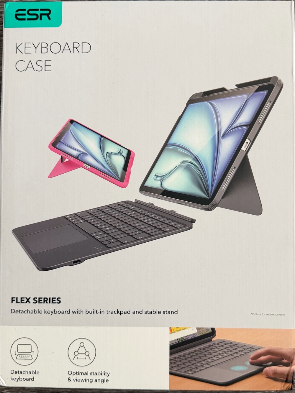 Keyboard Case for Tablets - Black